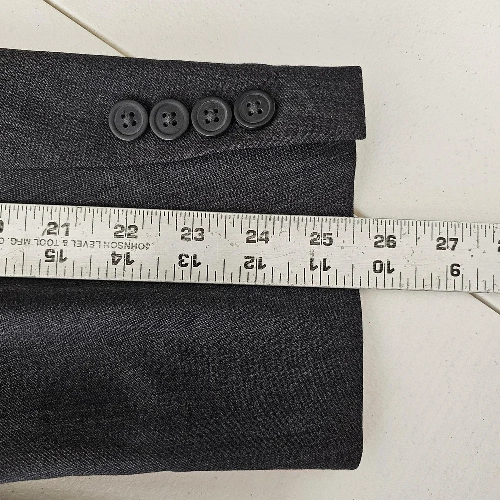 Joseph & Feiss Blazer Mens 46 Regular Wool‎ Two Button Sport Coat Notch Lapel